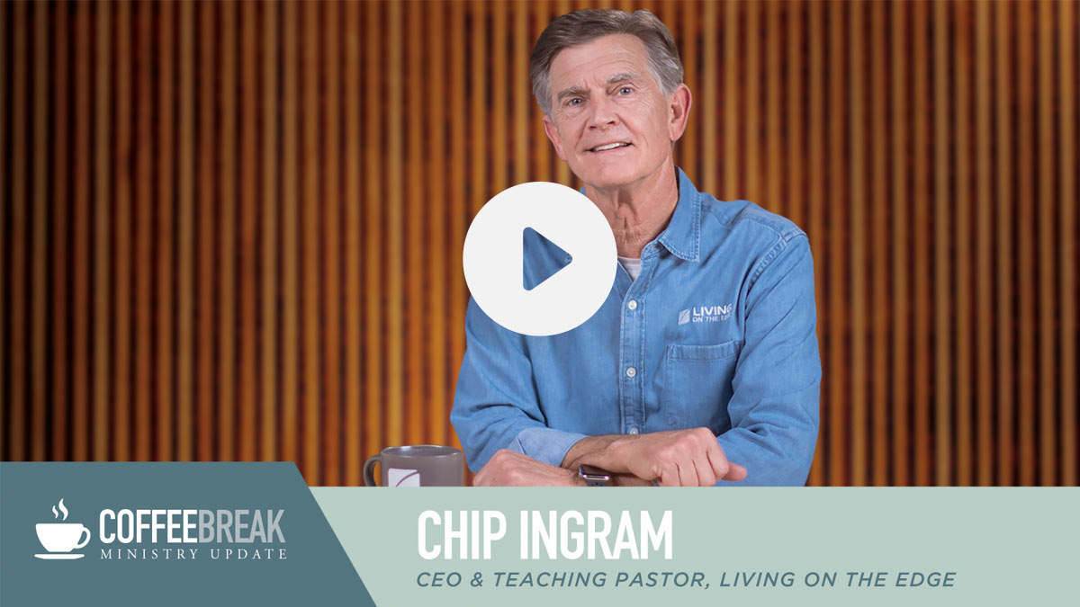 Your November Coffee Break Ministry Update with Chip