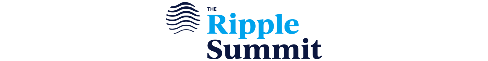 The Ripple Summit logo banner 1600x200 png