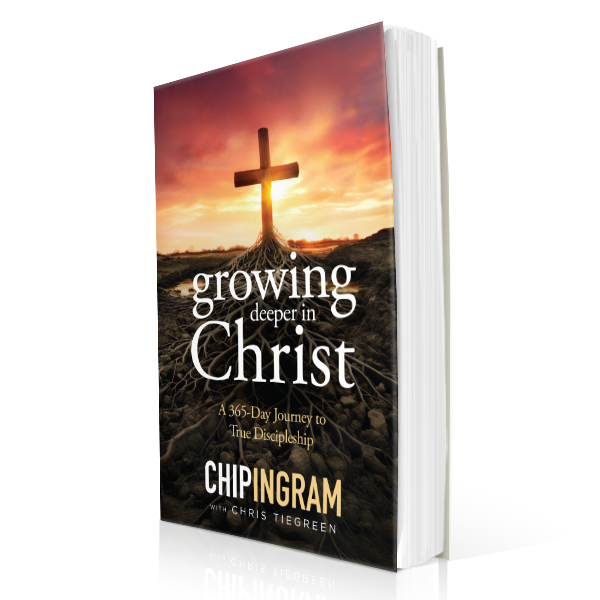 Book image of, Growing Deeper with Christ: A 365-Day Devotional.