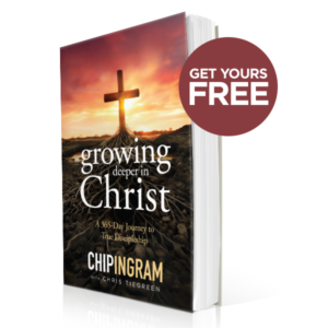 Find out how you can get a FREE copy of Growing Deeper in Christ by Chip Ingram
