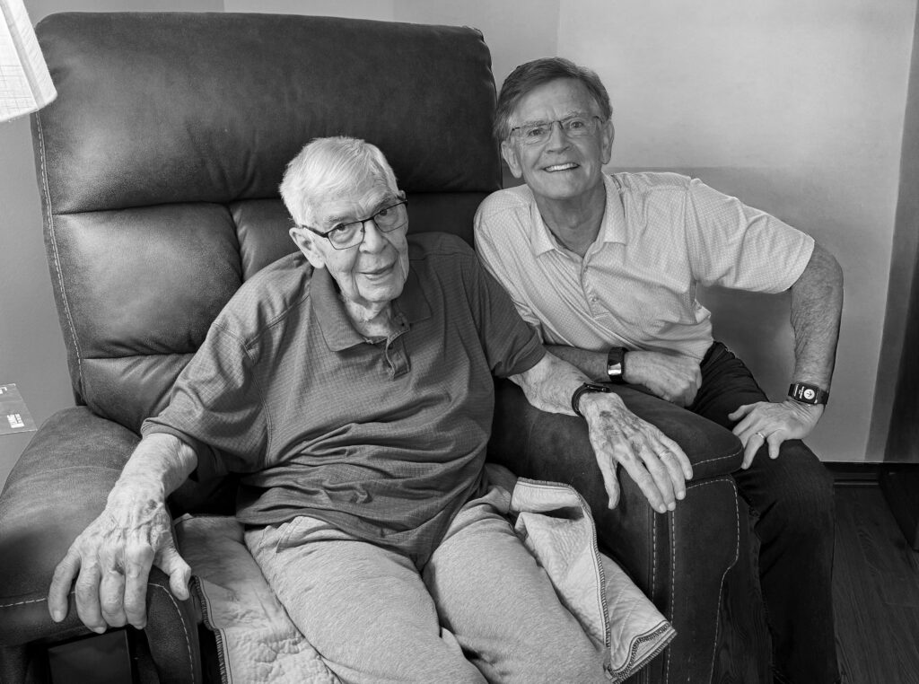 Chip Ingram with mentor, Don Geiger